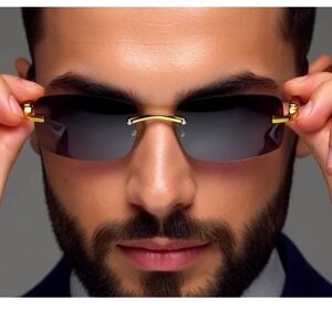 Sunglasses Men Classic Fashion Square Style UV400 Protection Retro Vintage Gafas